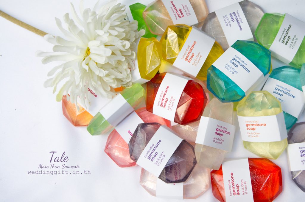 สบู่อัญมณี ของชำร่วยแต่งงาน