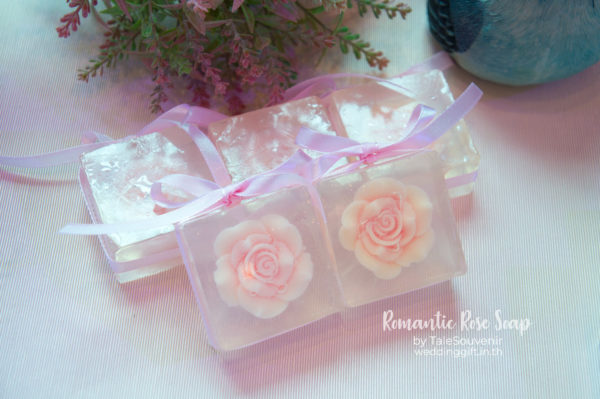 สบู่กุหลาบ (Romantic Rose Soap)