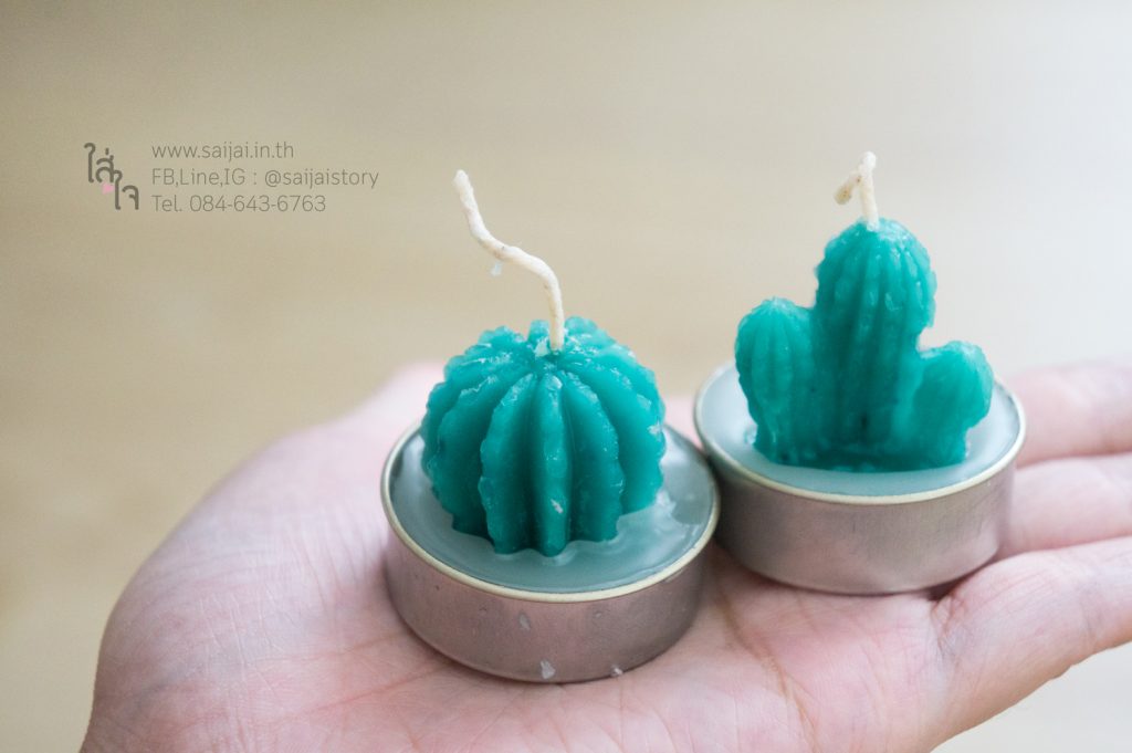 เทียนหอมกระบองเพชร