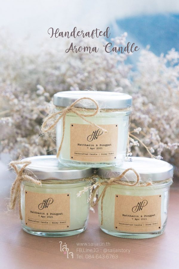 เทียนหอม 100 กรัม (Aroma Candle 100 g.) - Image 2