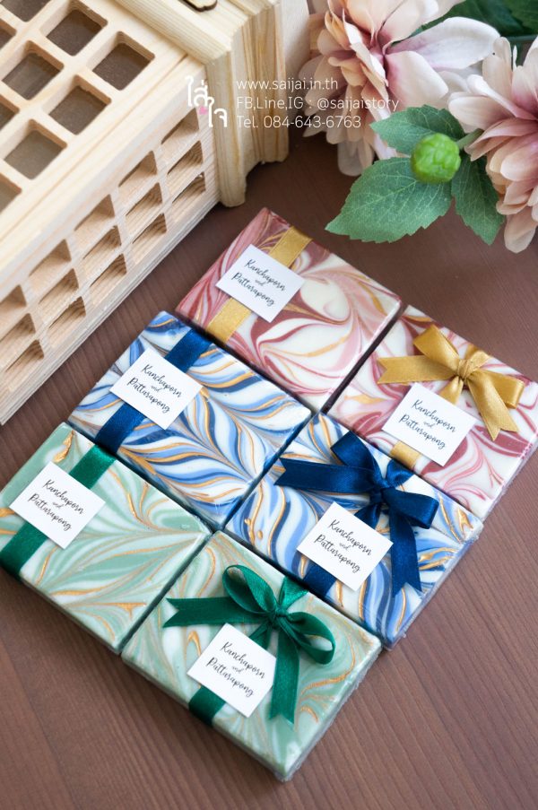 สบู่หินอ่อน น้ำมันธรรมชาติ (Marble Soap) - Image 5