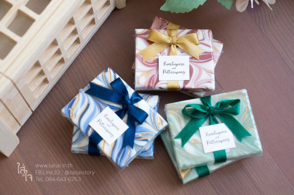 สบู่หินอ่อน น้ำมันธรรมชาติ (Marble Soap)