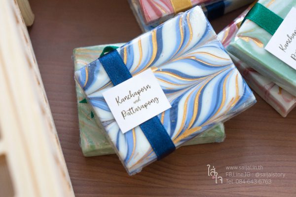 สบู่หินอ่อน น้ำมันธรรมชาติ (Marble Soap) - Image 3