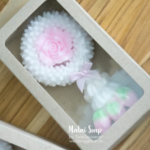 สบู่พวงมาลัยมะลิ (Malai Mali Soap) 89.-