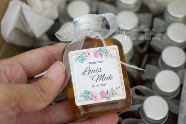 น้ำผึ้งขวดแบน ของชำร่วย 30ml. - Image 4
