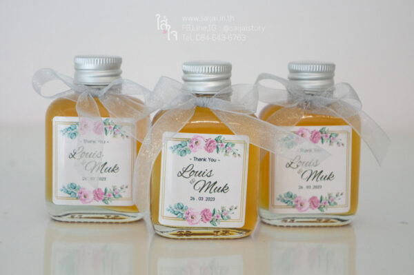 น้ำผึ้งขวดแบน ของชำร่วย 30ml. - Image 3