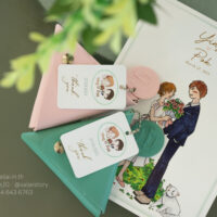 กระเป๋าใส่เหรียญของชำร่วย (Triangle Coin Pouch)